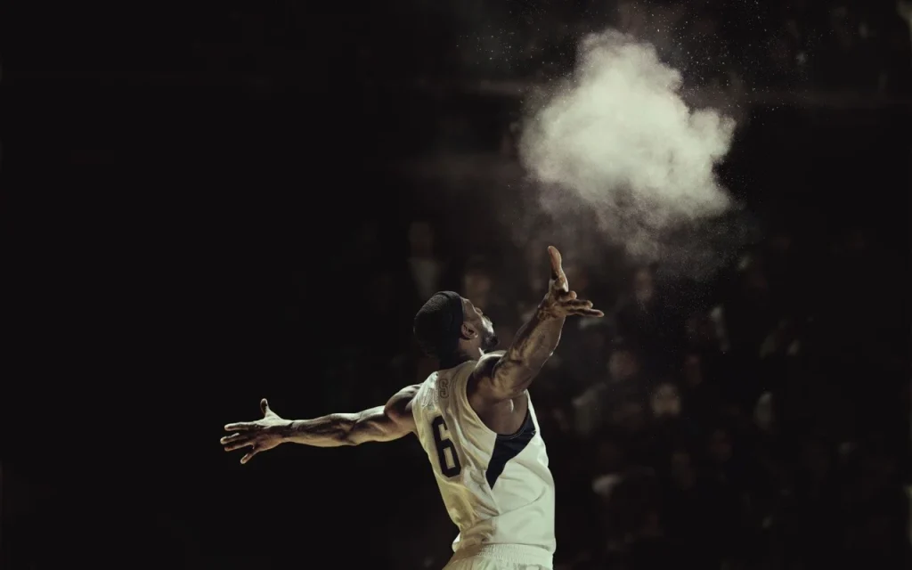 LeBron James’ Kreidestaub-Ritual