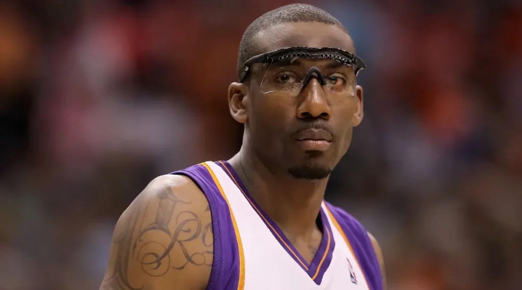 Amare Stoudemire und der Feuerlöscher