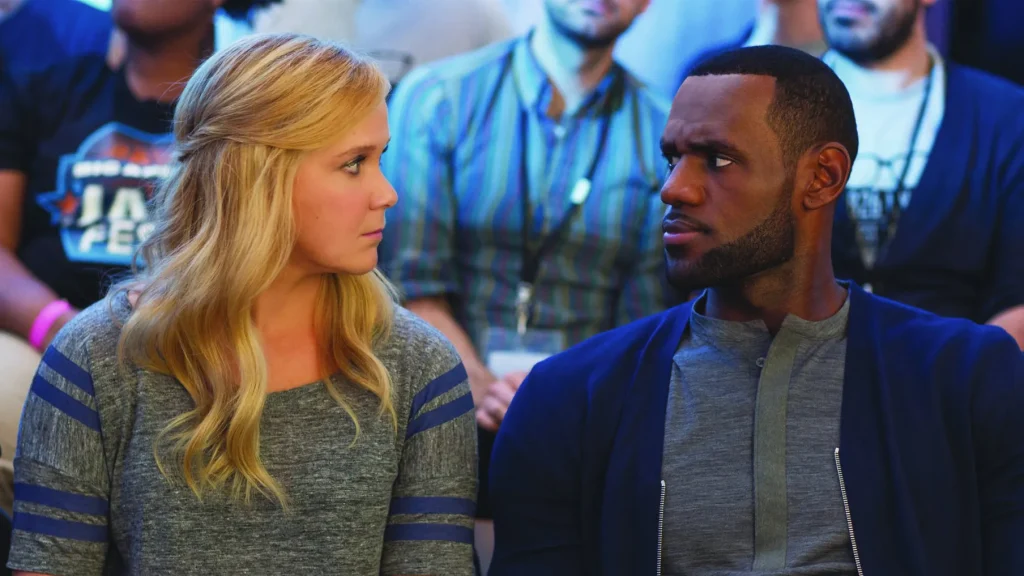 LeBron James in Trainwreck